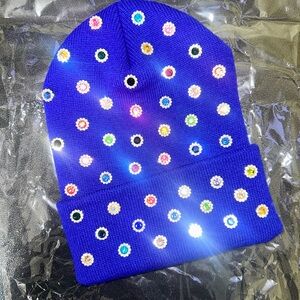 “Cobalt Candy Chaos” Beanie